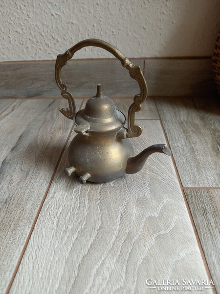 Interesting old copper jug / spout