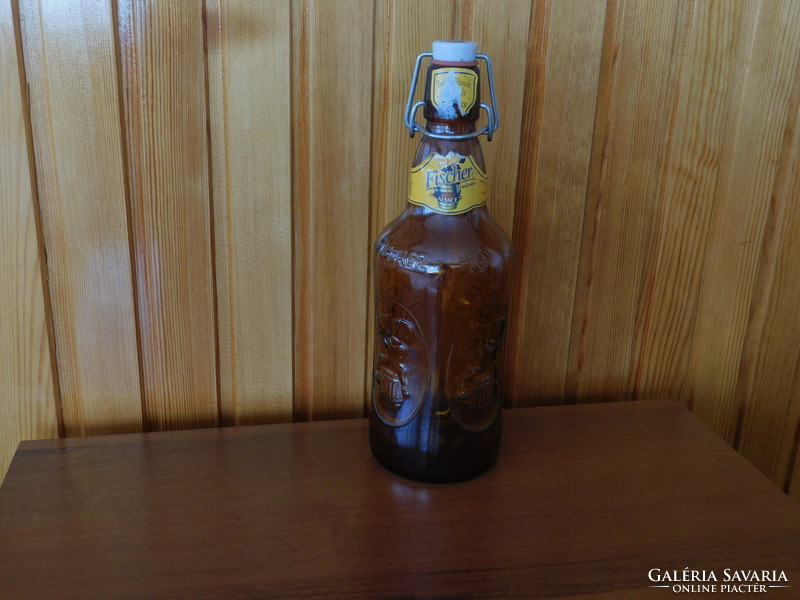 Decorative fischer beer bottle