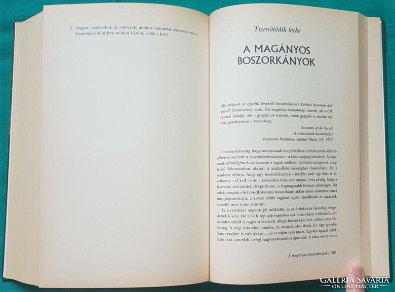 Raymond Buckland: A boszorkányság nagykönyve - Paratudományok > Spiritizmus > Mágia