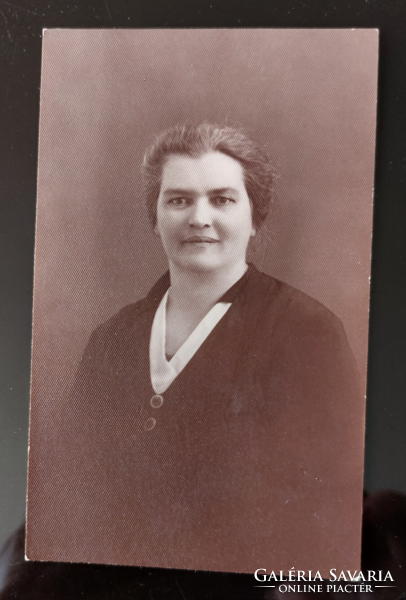 Régi vintage  fekete-fehér kis méretű " Hölgy "  fotó﻿﻿k -  Serényi Árpád Zalaegerszeg (1897–1941)