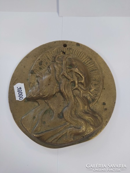 Jesus bronze plaque