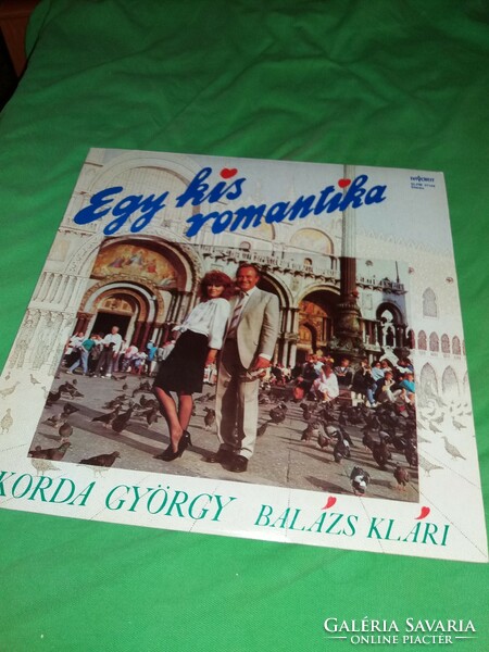 György Régi Korda - Balázs Śrīci 1988. Music vinyl LP LP in good condition according to the pictures