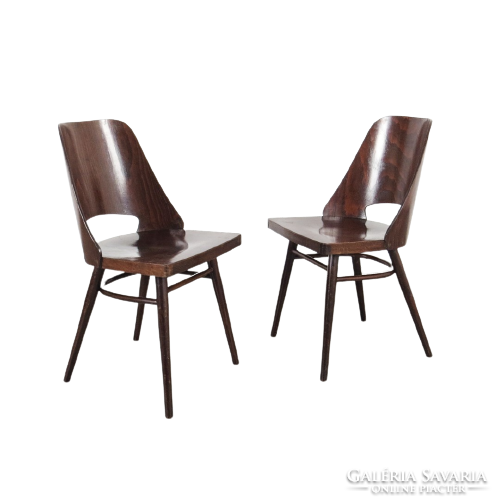 2 mid-century tone chairs