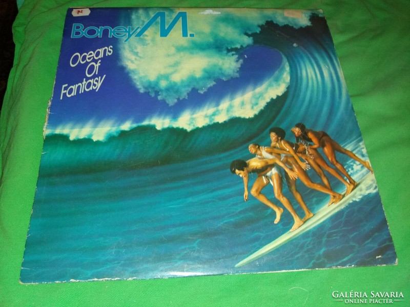 Old boney m. 1980. Oceans of fantasy music vinyl lp LP in good condition according to the pictures