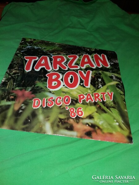 Old tarzan boy disco compilation 1986. Music vinyl lp LP in good condition according to the pictures