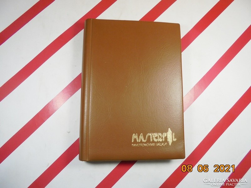 Retro masterfol cotton spinning company advertising deadline diary from the 1980s