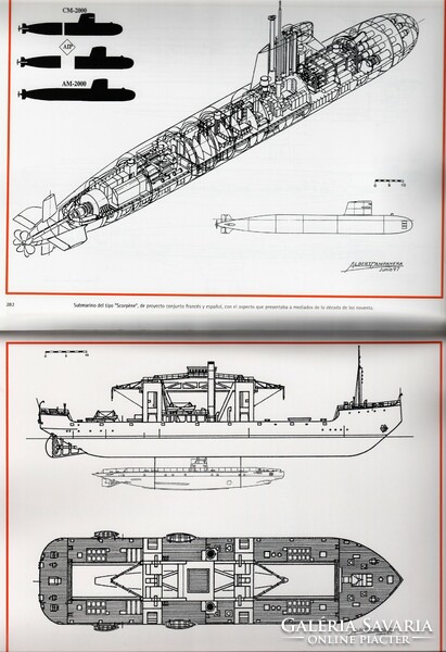 Submarines - the history of Spanish submarines 1828 - 2000. - Los submarinos espanolas -