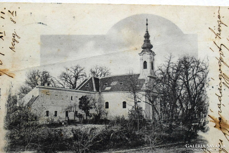 Vácz - seven chapel postcards 1904 broken pages!