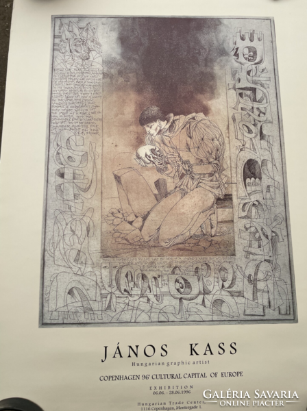 János Kass: exhibition poster