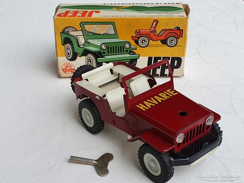 ITES Willys Jeep szép állapotban, dobozával, ritka színben, 1. tulajdonostól eladó