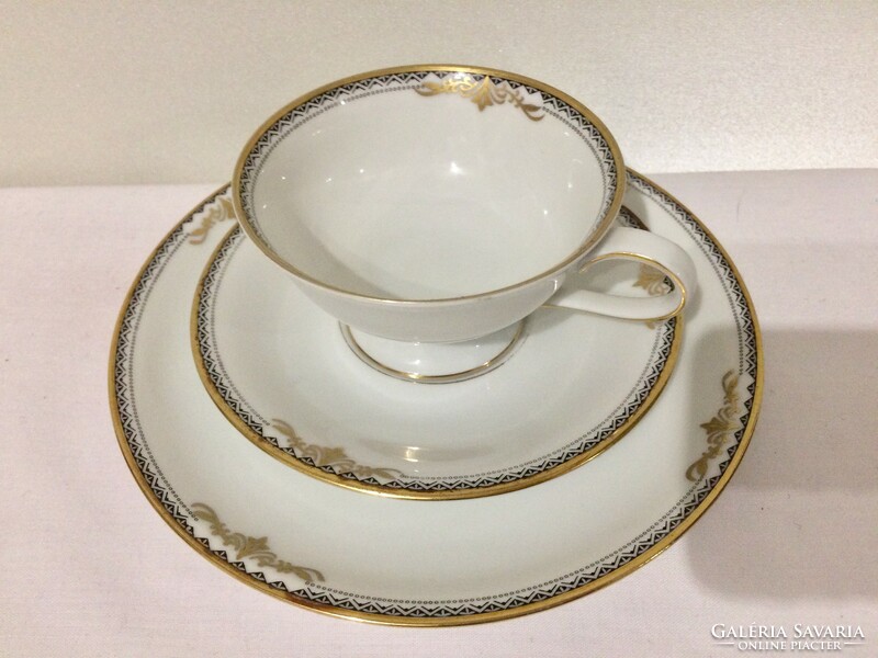 Vintage porcelain breakfast set-2pcs-