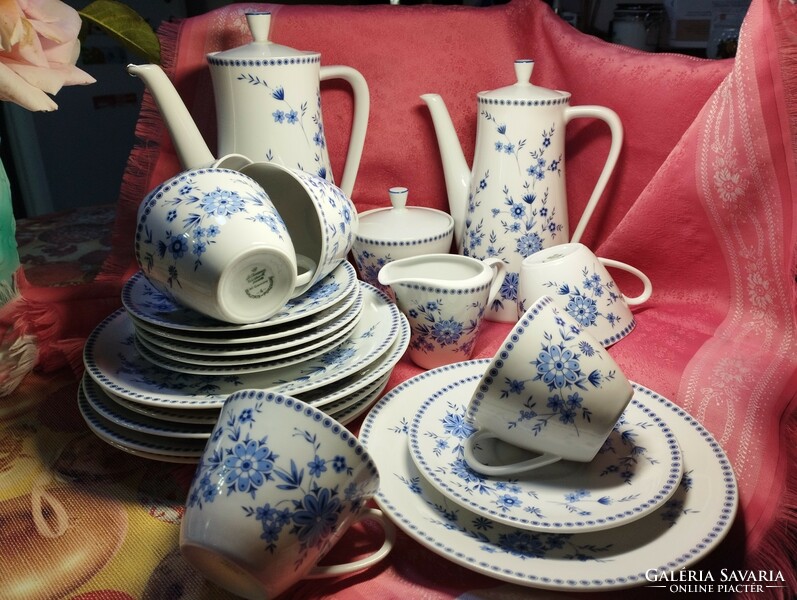 Seltmann, beautiful 6-person porcelain coffee set