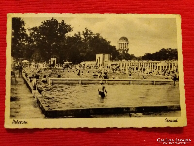 Antik 1940.DEBRECEN - STRAND BARASITS FOTÓ képeslap FF. fotó szép állapotban képek szerint