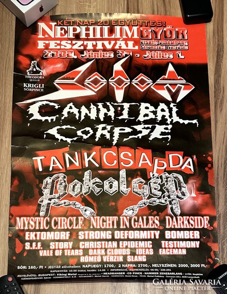 Rock festival poster