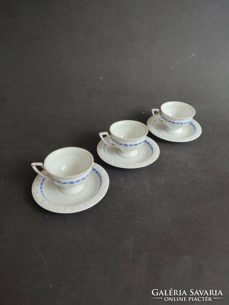 Elegáns Rosenthal porcelán kávés szett 3db - EP