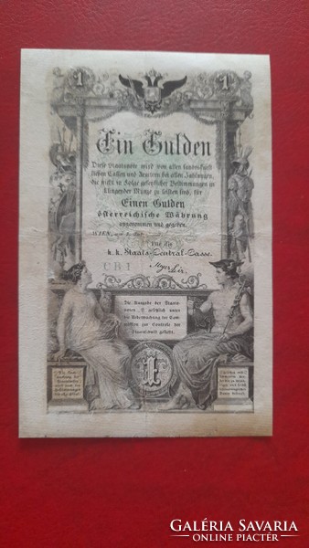 1866 1 forint/gulden