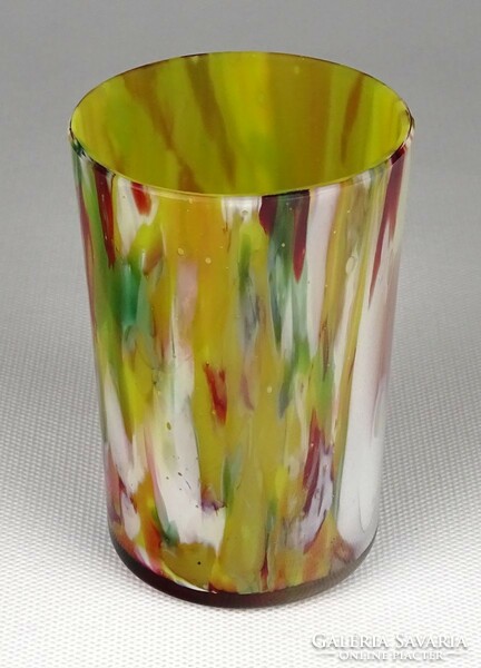 1J366 antique Murano blown glass cup