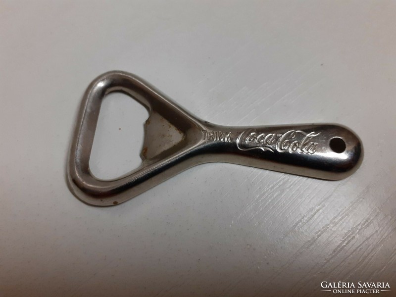 Inscription on the handle of an old Trink coca cola beer opener