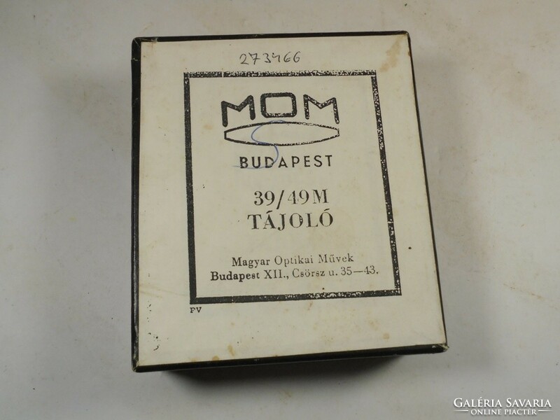 Retro paper box - mom Hungarian optical works orienting compass
