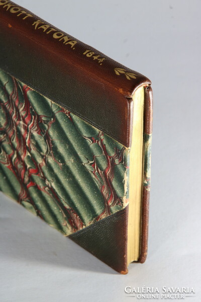 1844 - Szigligeti Ede - Szökött katona. Első kiadás Gyönyörű félbőr kötésben !!