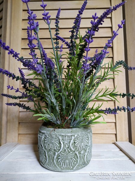 On sale, Tihany style lavender stone casket