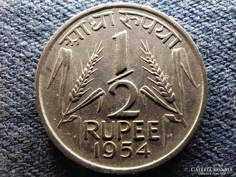 India Köztársaság (1950-) 1/2 Rúpia 1954 (id69476)