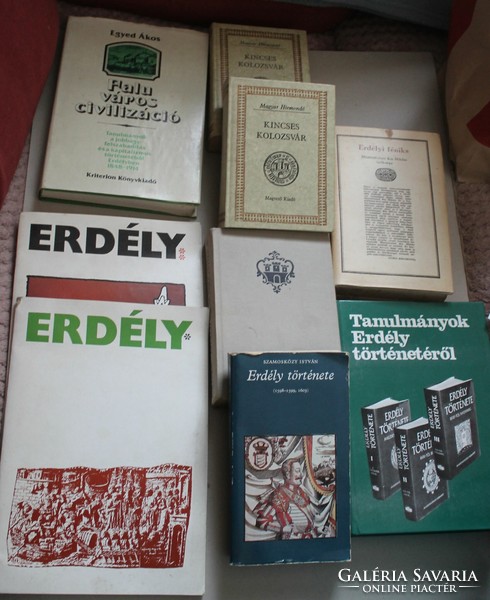Transylvanian historical collection 7 books.