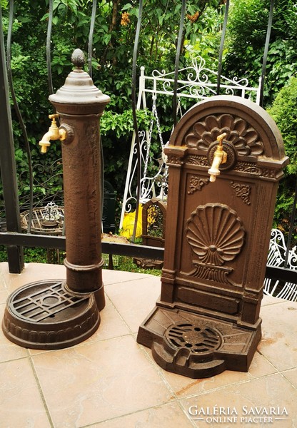 Double offer: fabulous cast iron fountains