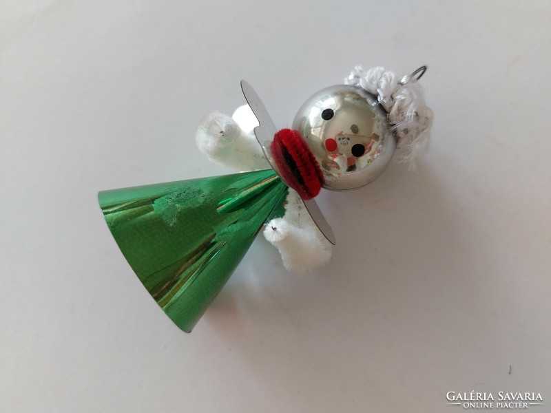 Old glass Christmas tree ornament figural glass ornament