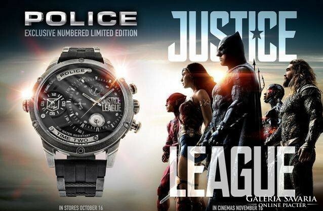 Justice League Police férfi karóra számozott SET14536 Új 115.000Ft