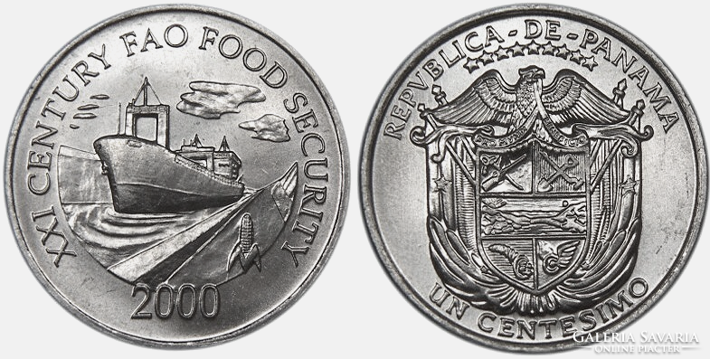 Panama 1 centimo 2000 BU