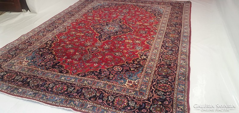 3096 Iranian keshan hand-knotted wool Persian carpet 350x250cm free courier