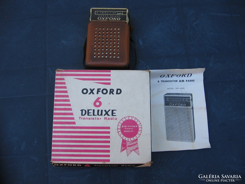 Transistor radio oxford