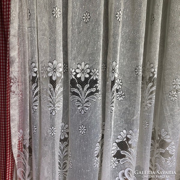 Curtain lace curtain large size ecru