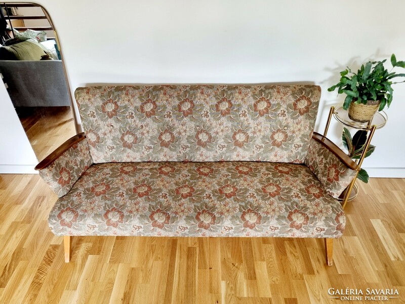 Vintage kanapé, mid-century szófa