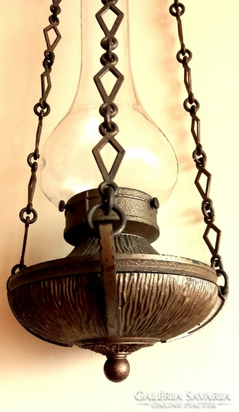 Jugendstil g.Curti Italian art nouveau bronze lamp marked negotiable