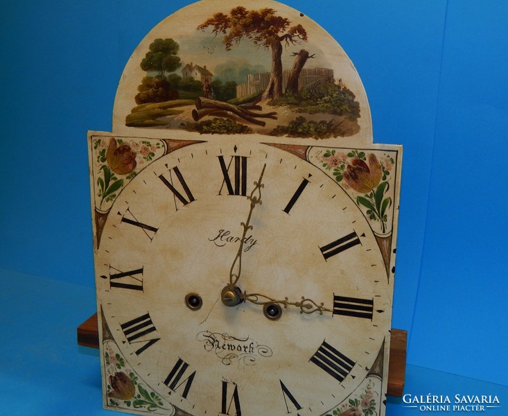 Also video - baroque standing clock from the first half of the 1800s in excellent and reliably working condition