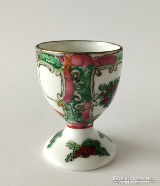Hand-painted porcelain soft egg cup