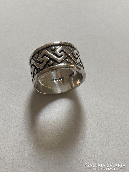 Mexicoi ezüst gyűrű