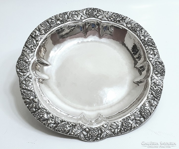 Antique German silver (800) trays (2196 g)