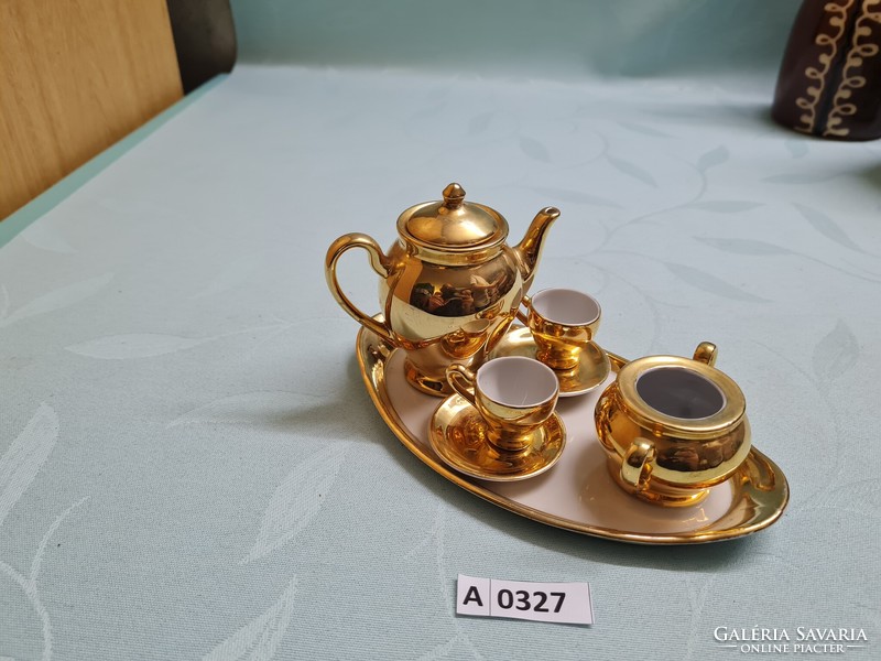 A0327 mini porcelain coffee set
