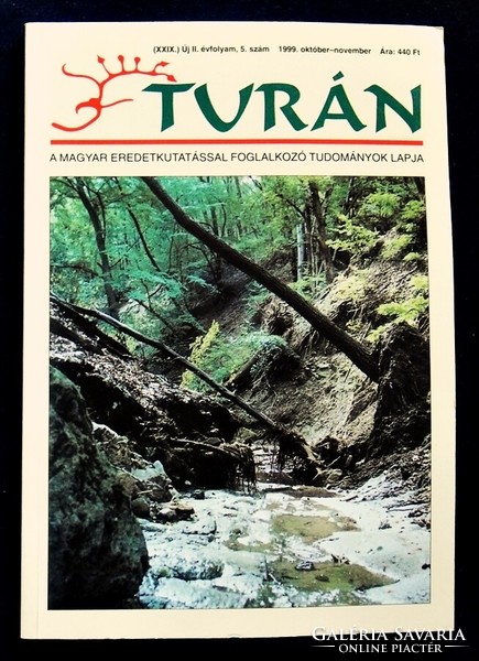 Turan (xxix.) New ii. Year 5. Number. 1999. October-November