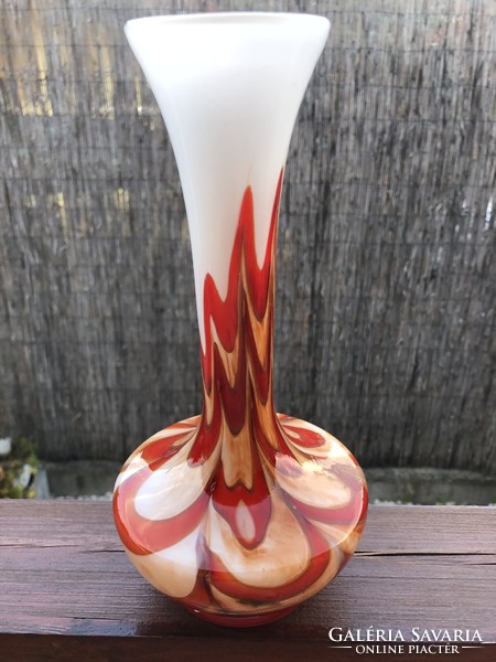 Glass vase by Carlo Moretti.