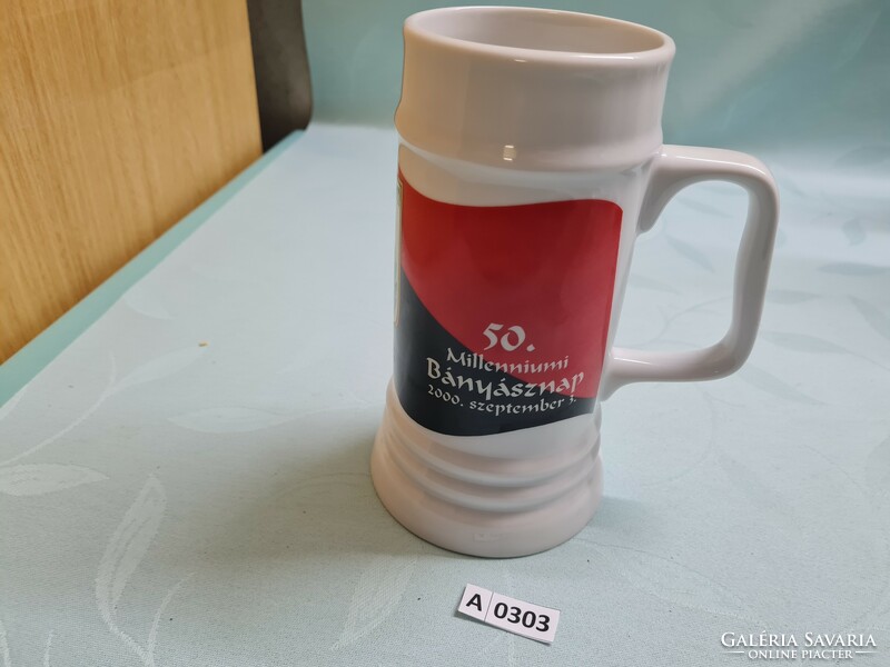 A0303 50th Millennium Miner's Day mug 18 cm