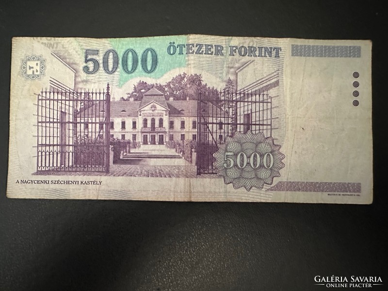5000 forint 1999. "BG". F+!! Szép bankjegy!!