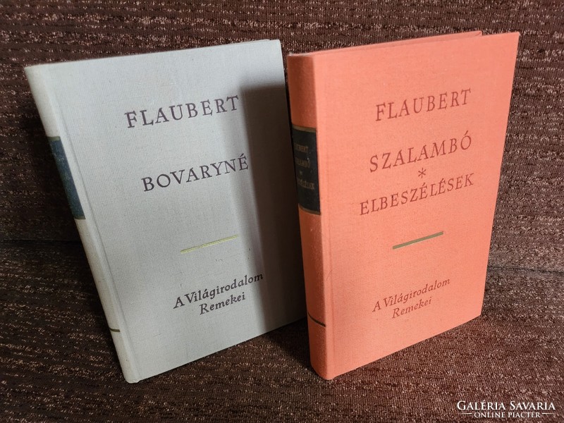 World literature masterpieces: French 5: Flaubert (2 volumes)