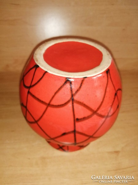 Retro Iparművész kerámia váza - 16 cm magas (18/d)