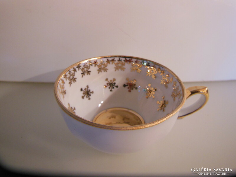 Cup - maria taferl - 7 x 4 cm - gold-plated - porcelain - perfect