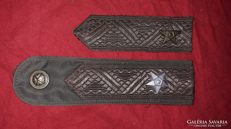 Antique Hungarian People's Army shoulder pads 2 pcs together in good condition according to the pictures