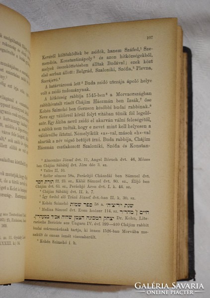 Dr. Büchler Sándor XIV. A zsidók története Budapesten a legrégebbi időktől 1867-ig 1901 judaizmus